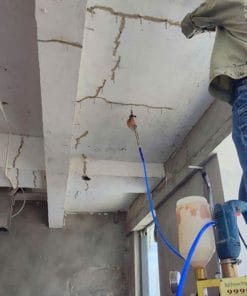 Bơm keo chống thấm vết nứt tường