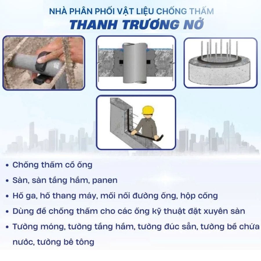 Thanh Trương Nở Chống Thấm Hyperstop