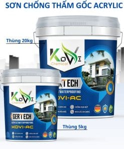Kovi AC Sơn Chống Thấm Tường Ngoài Gốc Acrylic
