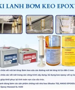 xi lanh bơm keo epoxy chống thấm